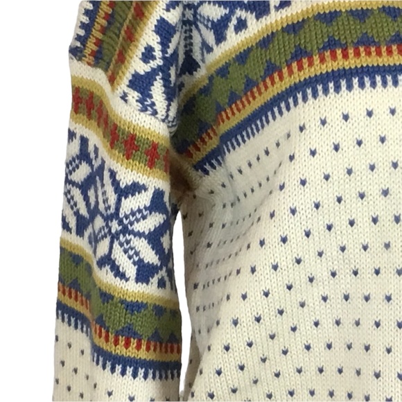 Viking Knit Handmade in Norway Wool Cardigan Vintage - Picture 5 of 10